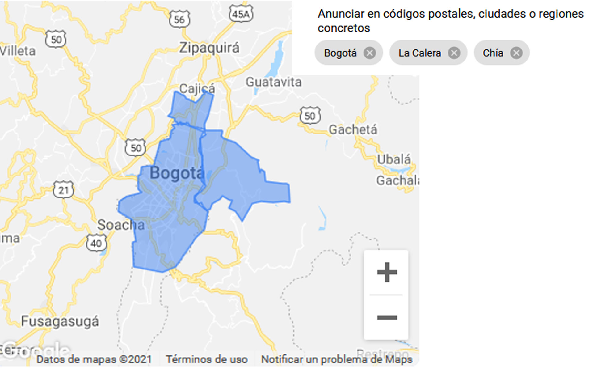 Defina a cuántas ciudades deseas llegar
